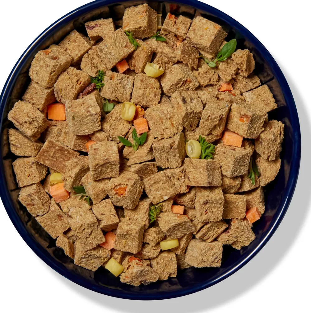 A Pup Above Dry Food | Air-Dried & Dehydrated Food^Cubies Beef Pot Roast Grain-Free Dry Dog Food, 2.5-oz