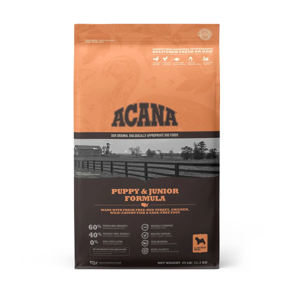 Acana Dry Food^Puppy Grain-Free Dry Dog Food, 25-lb
