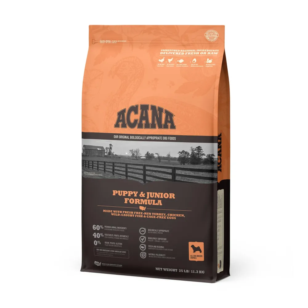 Acana Dry Food^Puppy Grain-Free Dry Dog Food, 25-lb