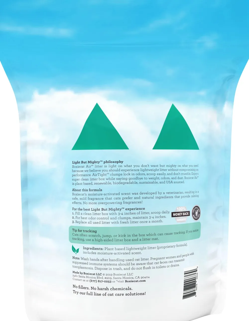 Boxiecat Litter & Accessories | Litter & Accessories^Air Lightweight Gently Scented Premium Clumping Cat Litter, 6.5-lb