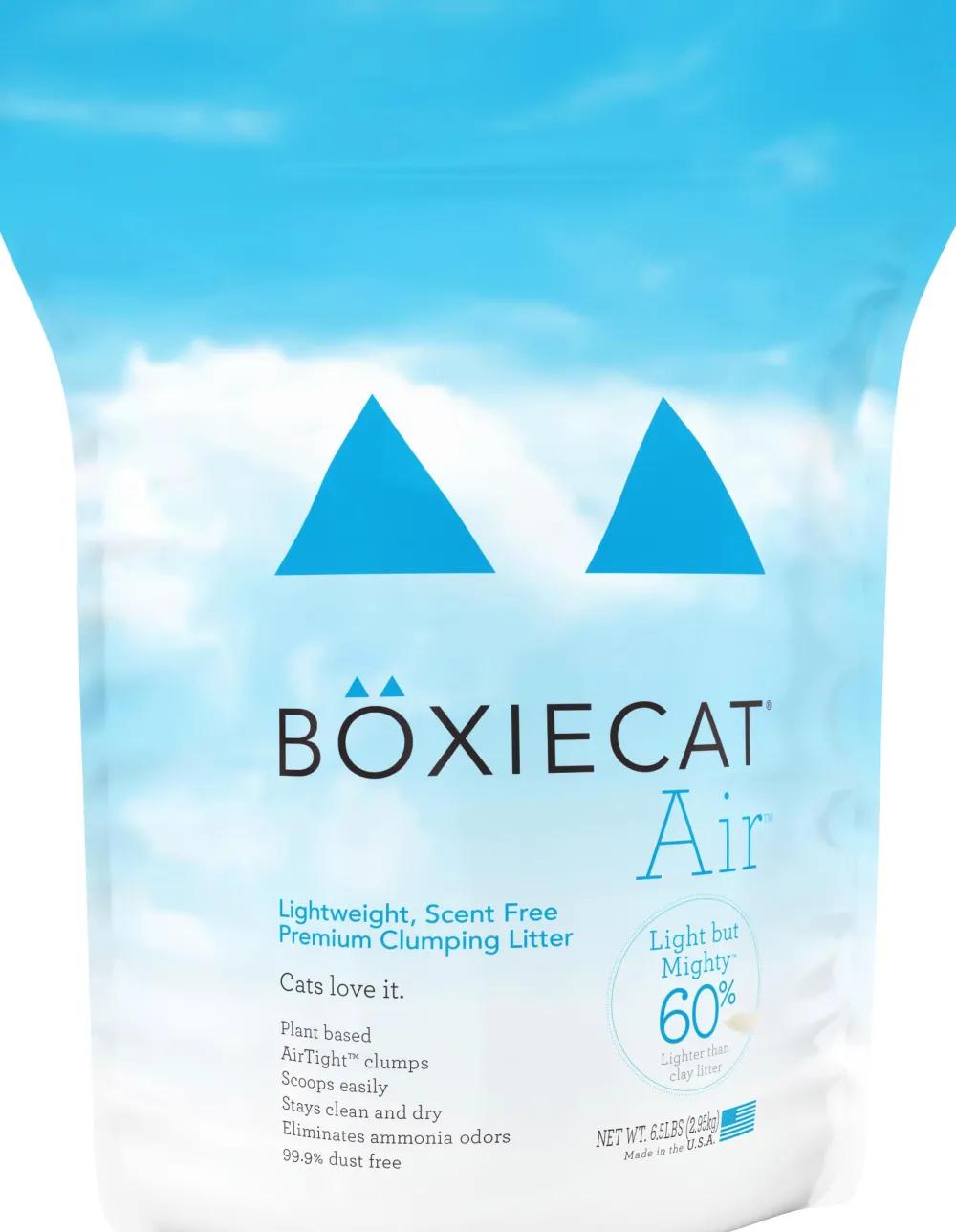 Boxiecat Litter & Accessories | Litter & Accessories^Air Lightweight Scent Free Premium Clumping Cat Litter, 6.5-lb