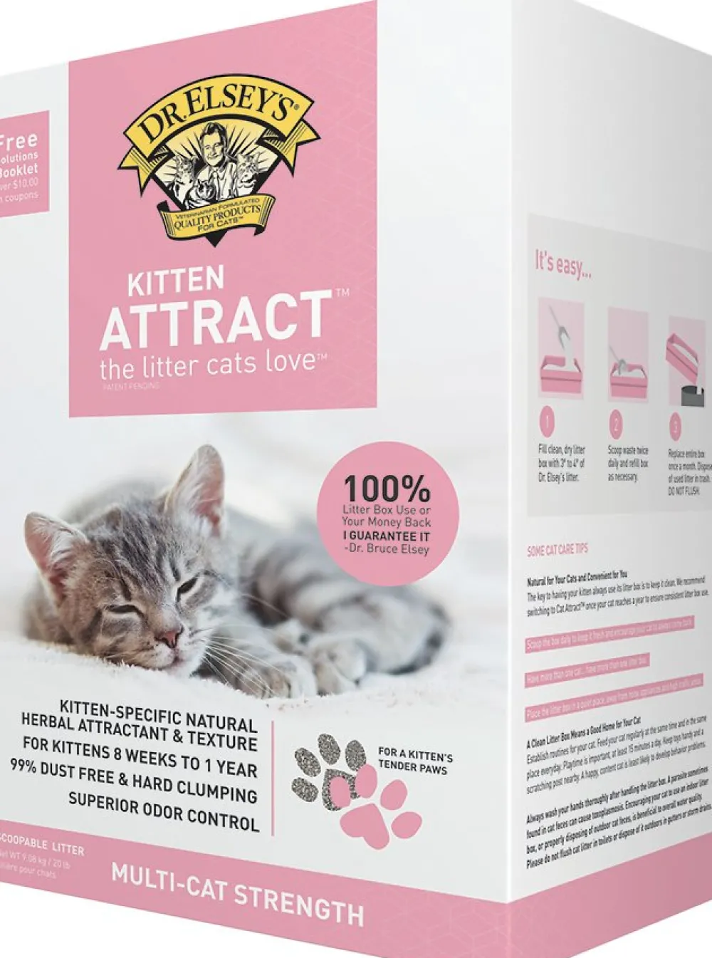 Dr. Elsey's Litter & Accessories | Litter & Accessories^Precious Cat Kitten Attract Training Cat Litter, 20-lb box