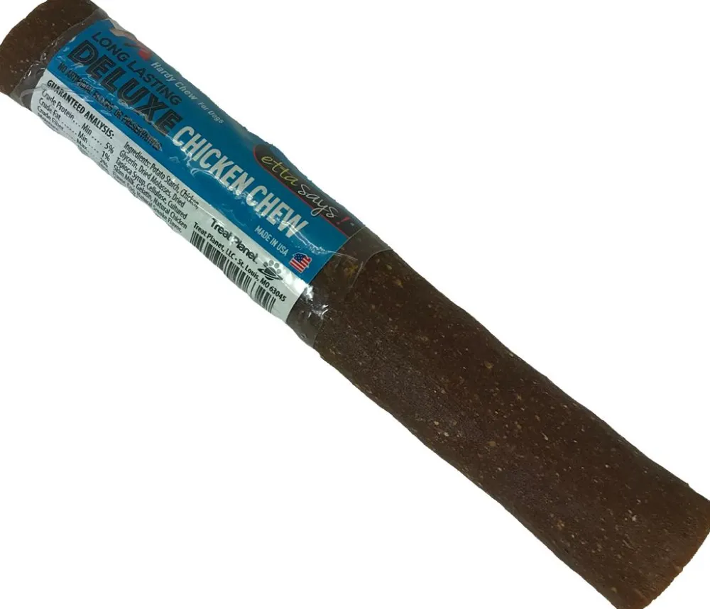 Etta Says! Bully Sticks & Natural Chews^Deluxe 7" Chicken Dog Chew Treat, 1-count