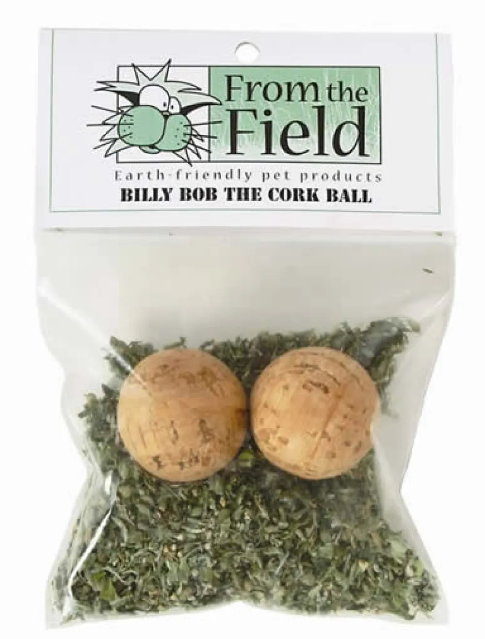 From The Field Toys | Toys^Billy Bob Cork Ball Cat Toy
