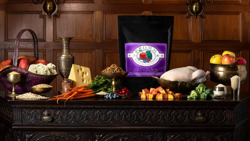 Fromm Dry Food^Four-Star Nutritionals Duck A La Veg Dry Dog Food, 4-lb
