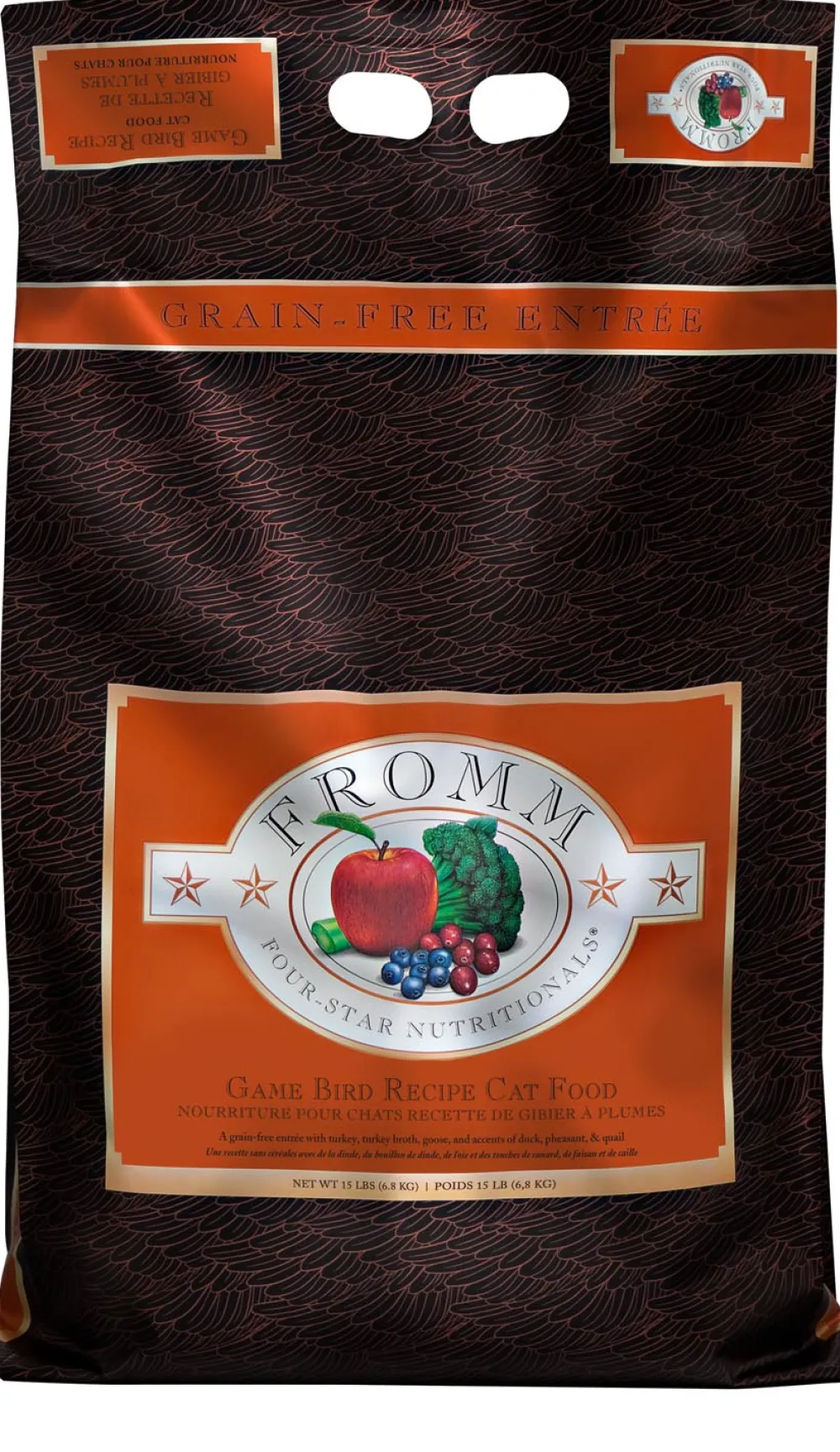 Fromm Dry Food^Four-Star Nutritionals Game Bird Recipe Dry Cat Food, 4-lb