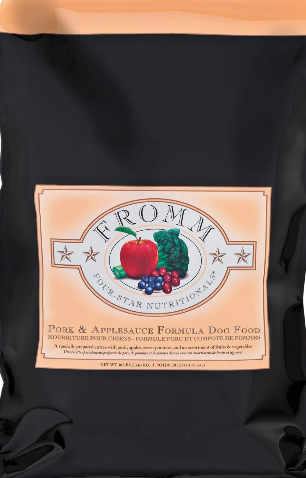 Fromm Dry Food^Four-Star Nutritionals Pork & Applesauce Dry Dog Food, 4-lb