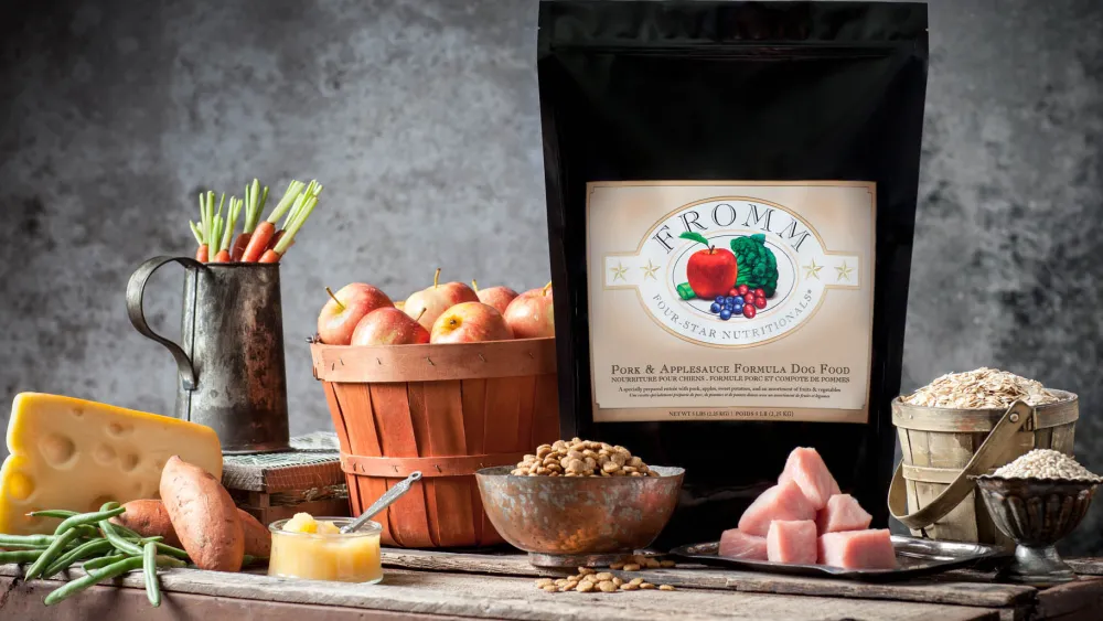 Fromm Dry Food^Four-Star Nutritionals Pork & Applesauce Dry Dog Food, 4-lb