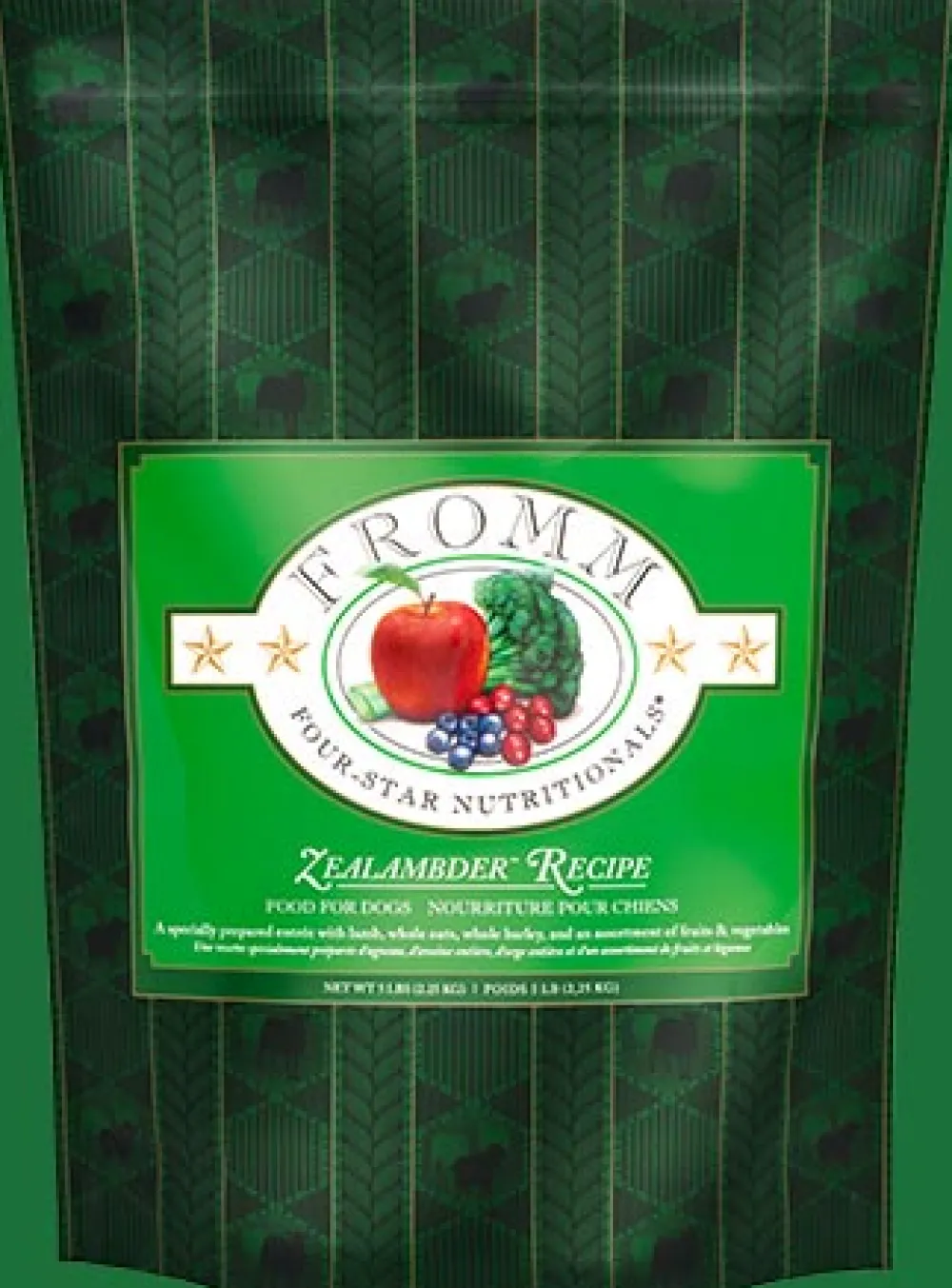 Fromm Dry Food^Four-Star Nutritionals Zealambder Dry Dog Food, 4-lb