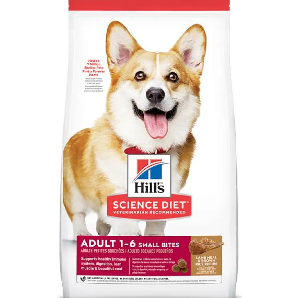 Hill's Science Diet Dry Food^Adult Small Bites Lamb Meal & Brown Rice Dry Dog Food, 33-lb