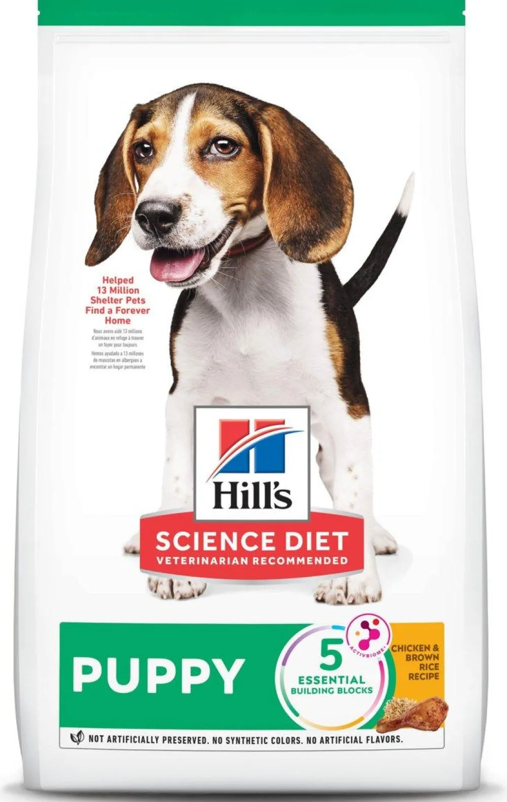 Hill's Science Diet Dry Food^Puppy Chicken & Brown Rice Dry Dog Food, 4.5-lb