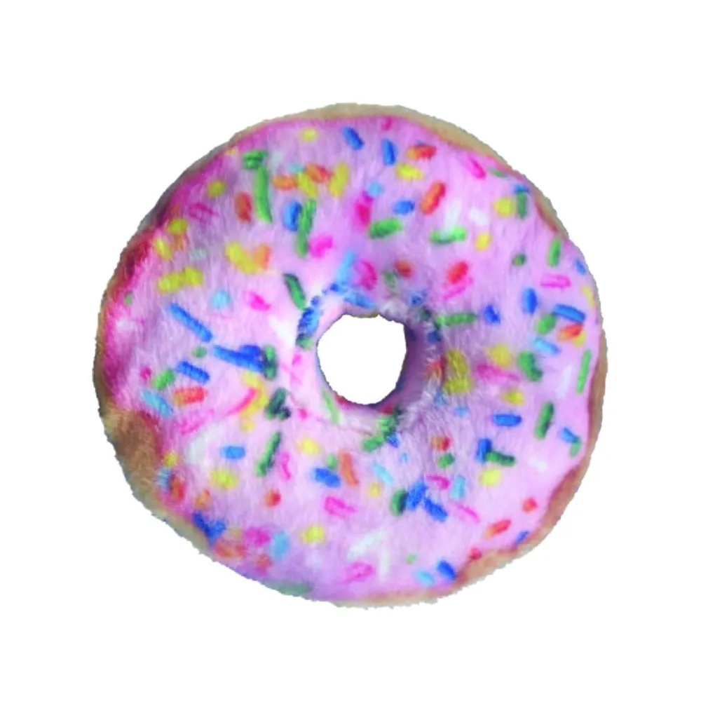 Huxley & Kent Toys | Toys^Kittybelles Strawberry Donut Plush Cat Toy