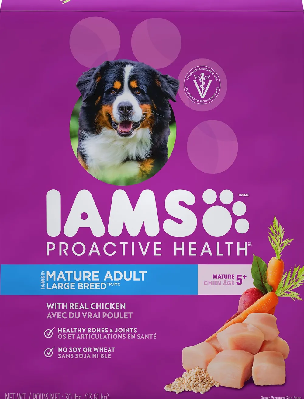 Iams Dry Food^ProActive Health Mature Adult Large Breed Dry Dog Food, 30-lb