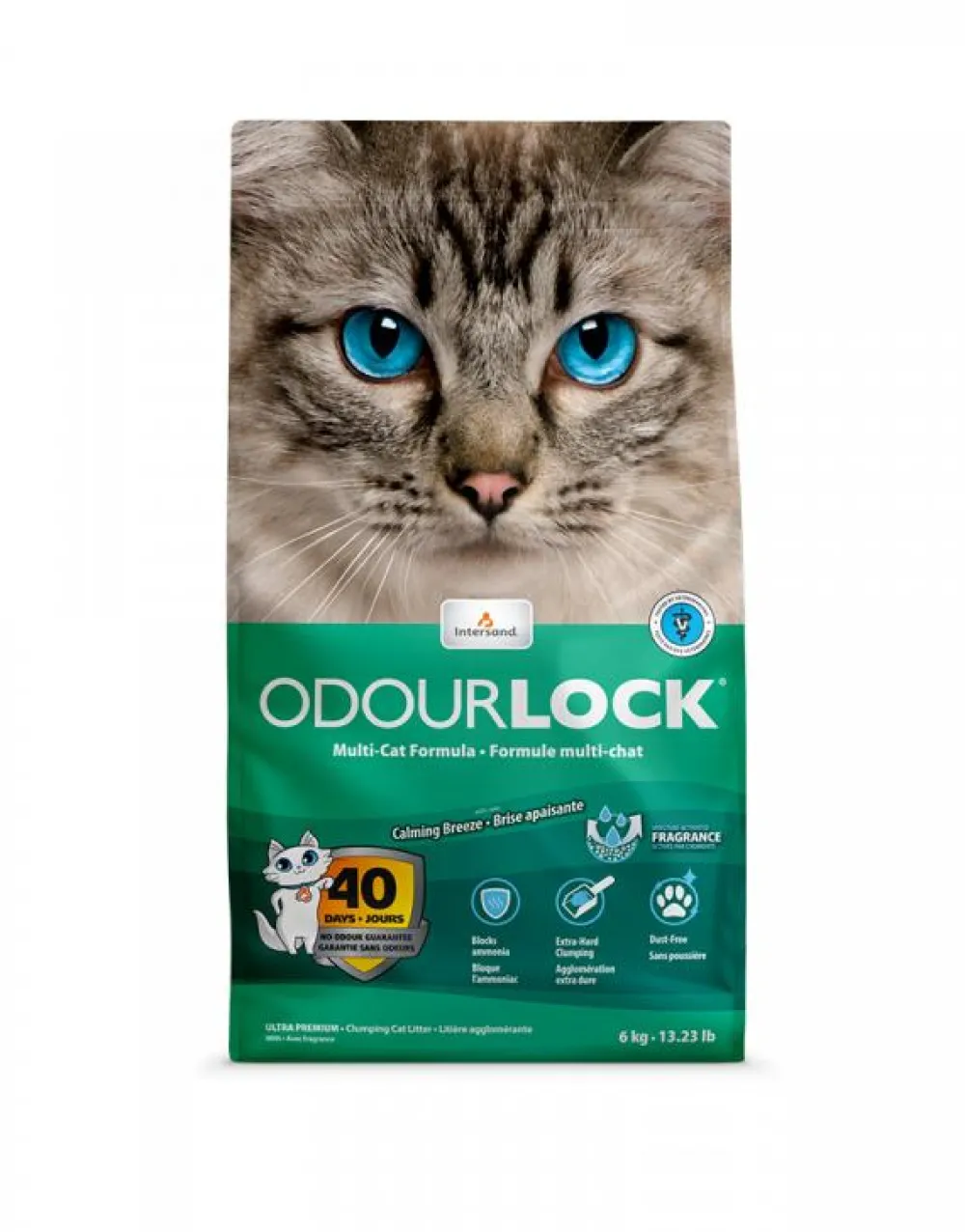 Intersand Litter & Accessories | Litter & Accessories^OdorLock Calming Breeze Cat Litter, 13-lb | 6-kg