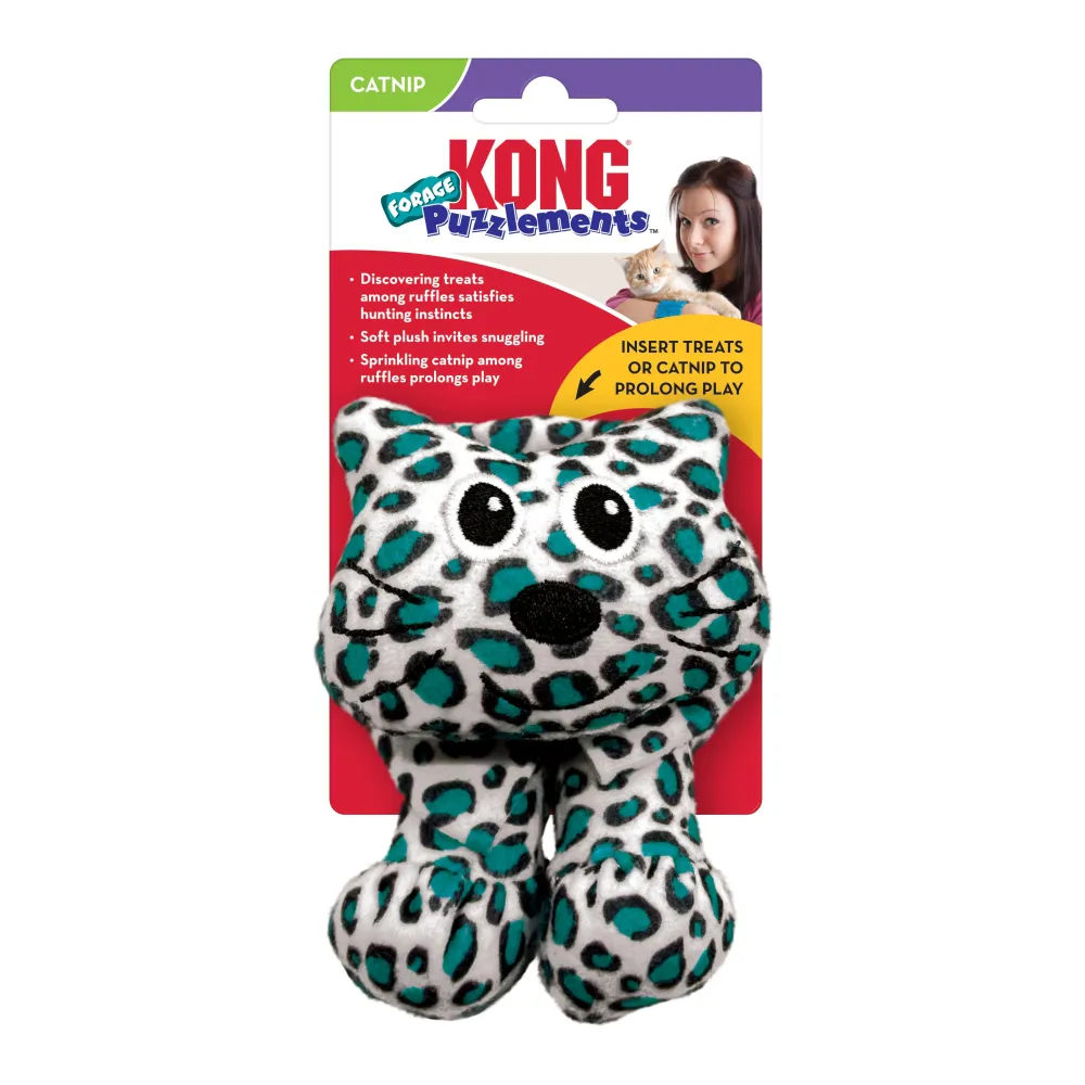 Kong Toys | Toys^Cat Puzzlements Forage Kitty Cat Toy, Assorted, One Size