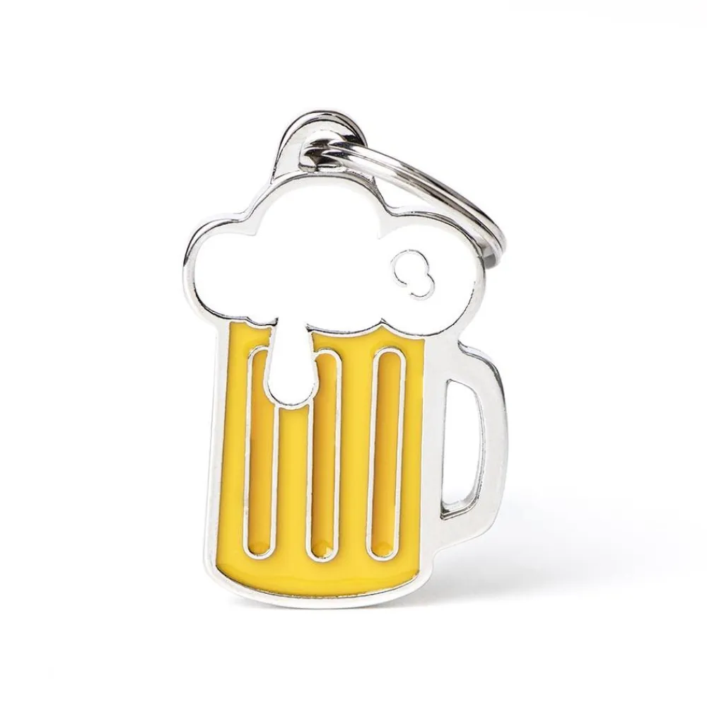 Myfamily Leashes & Collars | Leashes & Collars^Food Beer Pet ID Tag, Medium