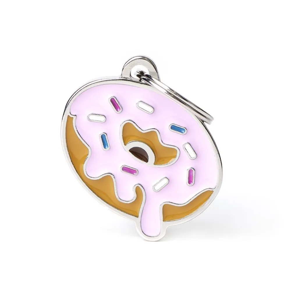 Myfamily Leashes & Collars | Leashes & Collars^Food Donuts Pet ID Tag, Medium