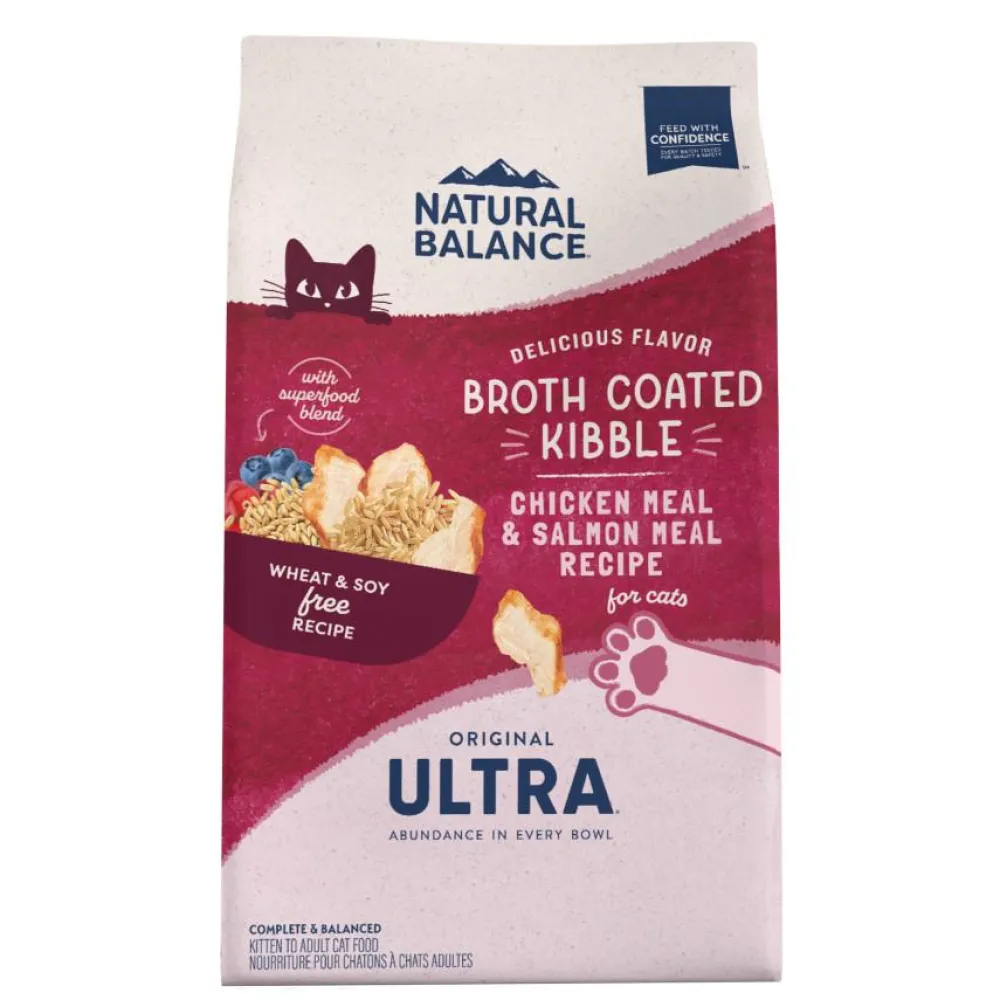 Natural Balance Pet Foods Dry Food^Natural Balance Original Ultra Chicken Meal & Salmon Meal Dry Cat Food, 6-lb