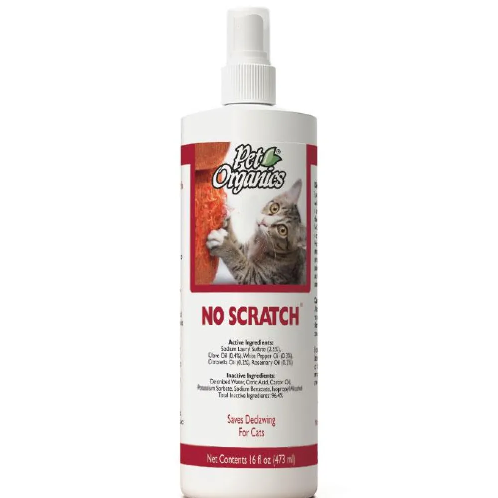Naturvet Training & Cleaning | Training & Cleaning^Pet Organics No Scratch Spray for Cats, 16-oz