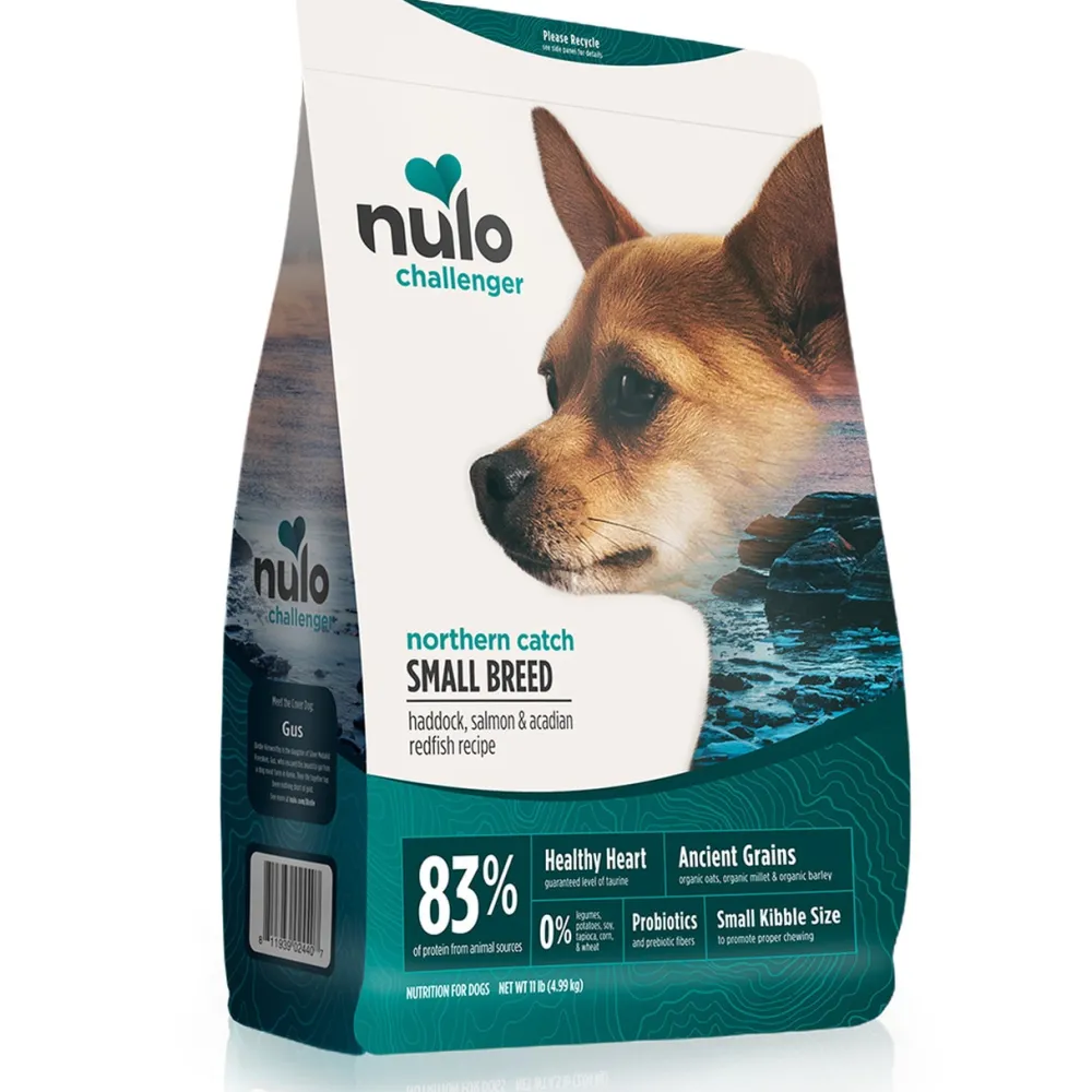 Nulo Dry Food^Challenger Northern Catch Haddok, Salmon & Redfish Small Breed Dry Dog Food, 11-lb