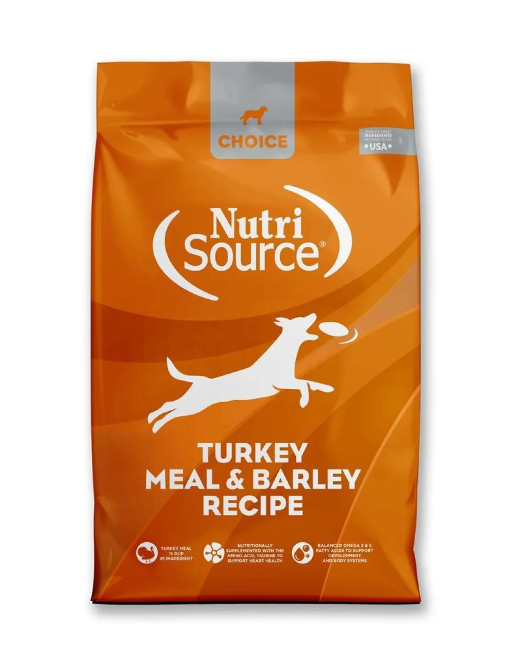 Nutrisource Dry Food^Choice Turkey Meal & Barley Recipe Dry Dog Food, 5-lb