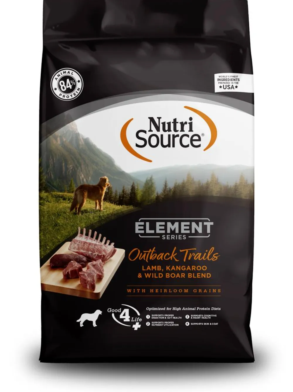 Nutrisource Dry Food^Element Outback Trail Dry Dog Food, 4-lb