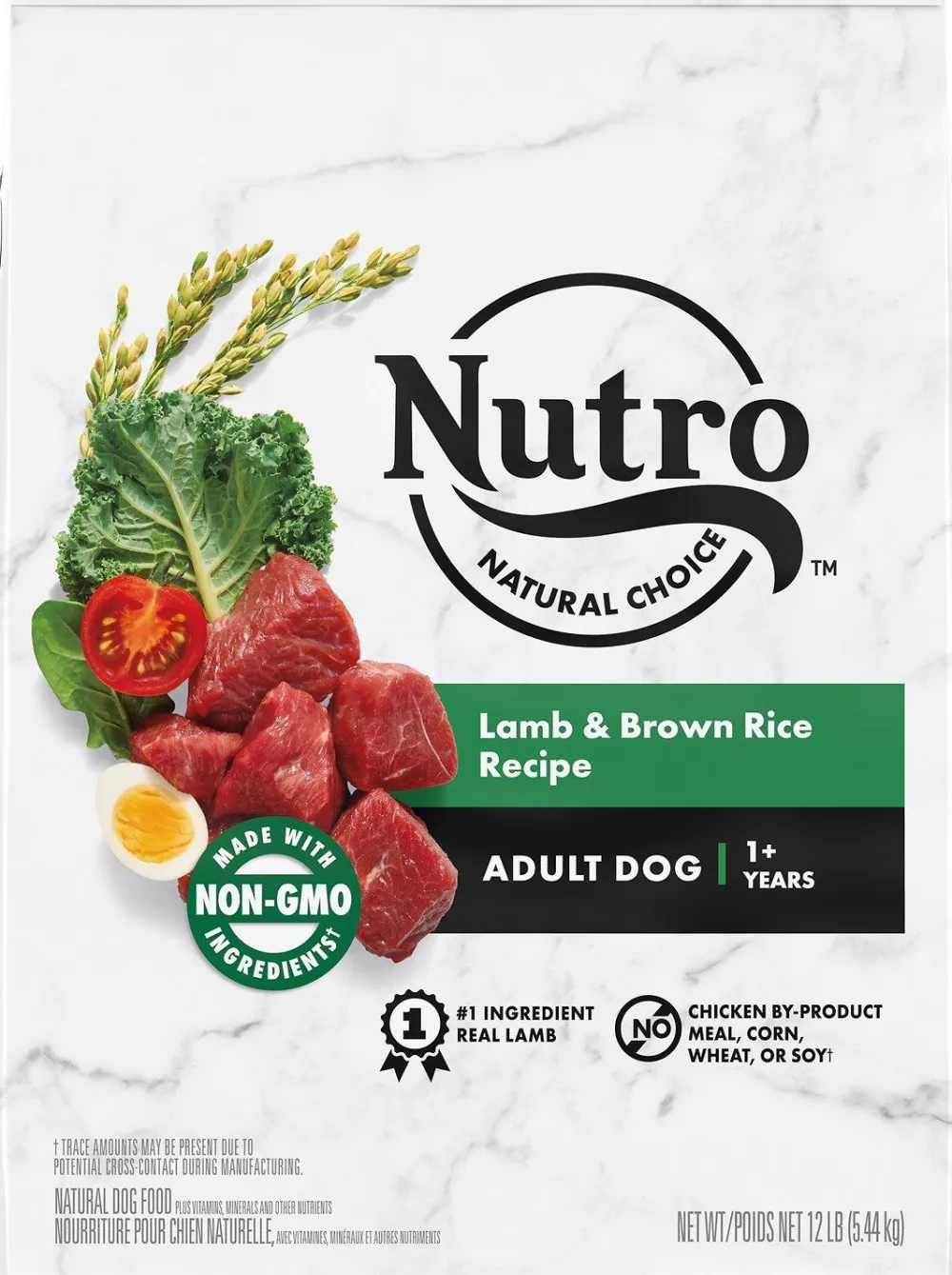 Nutro Dry Food^Natural Choice Lamb & Brown Rice Dry Dog Food, 12-lb