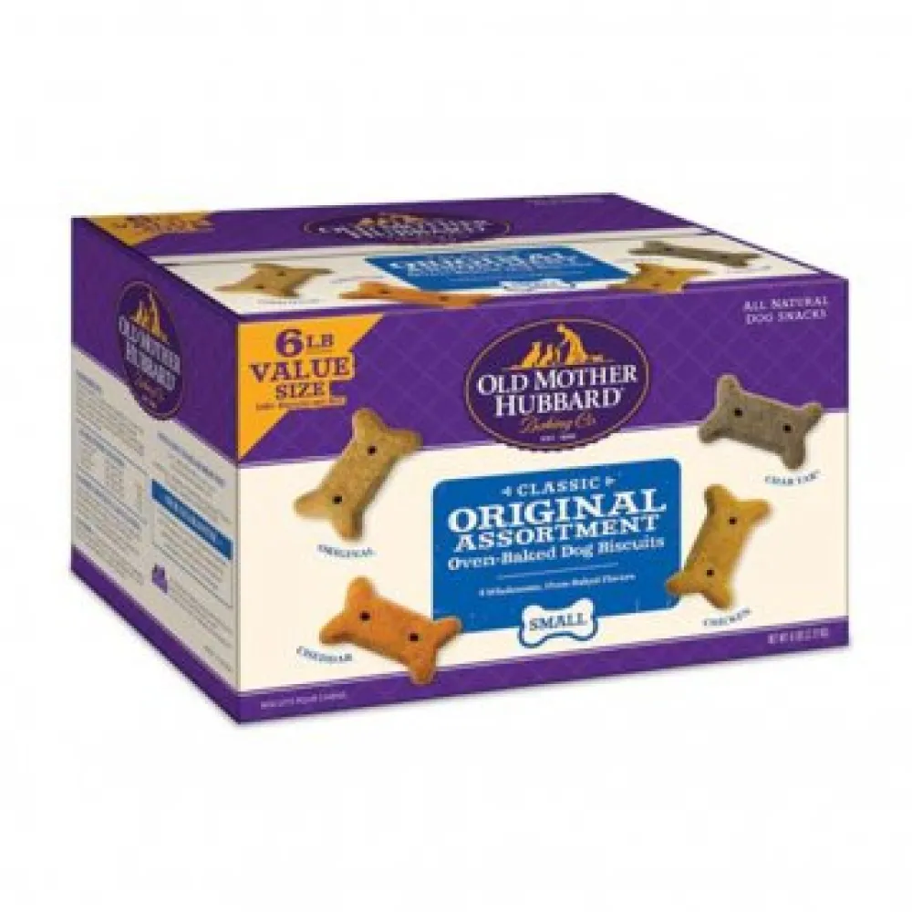 Old Mother Hubbard Biscuits & Crunchy Treats^Original Assorted Small Dog Treats, 6-lb