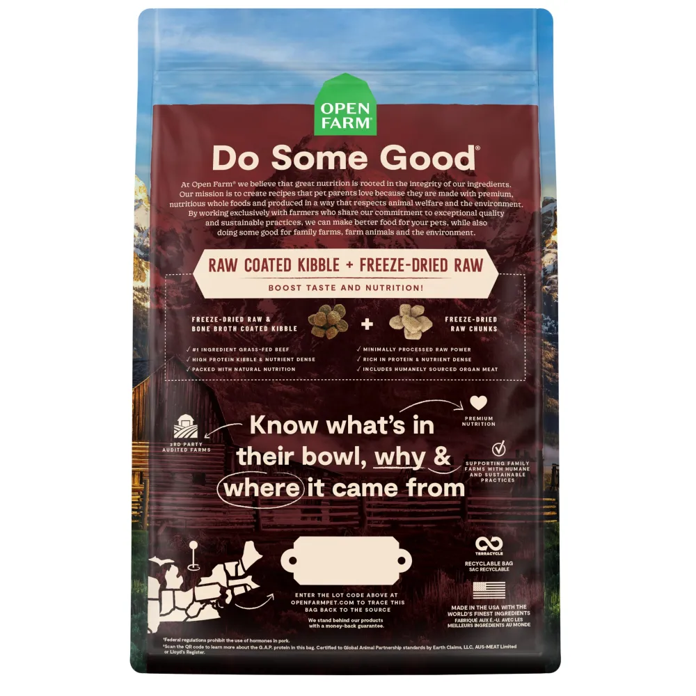 Open Farm Dry Food^RawMix Front Range Grain-Free Dry Dog Food, 3.5-lb