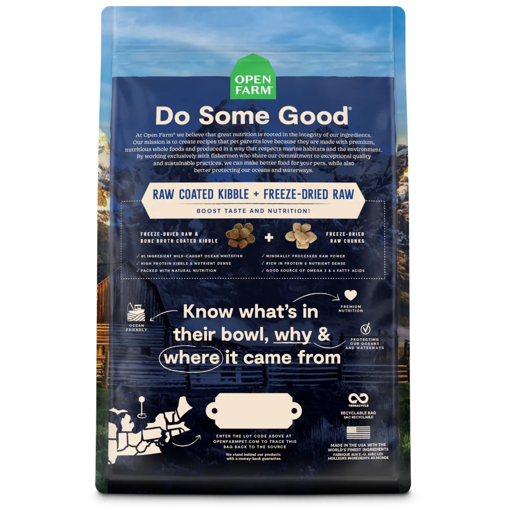 Open Farm Dry Food^RawMix Wild Ocean Grain-Free Dry Dog Food, 3.5-lb