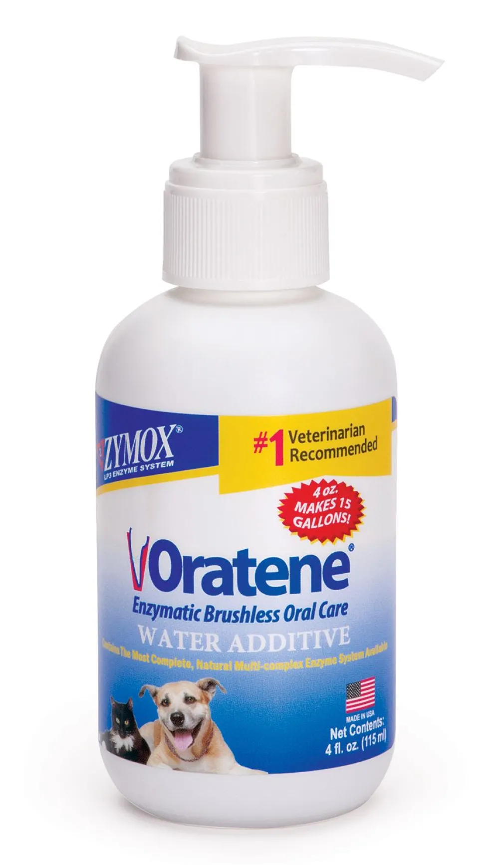 Oratene Dental Care | Dental Care^Brushless Oral Care Water Additive for Dogs & Cats, 4-oz