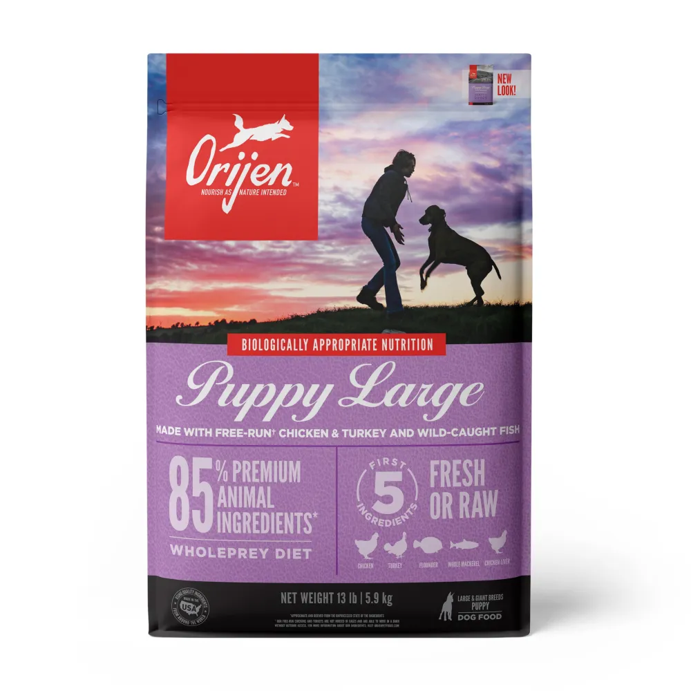 Orijen Dry Food^Puppy Large Breed Grain-Free Dry Dog Food, 13-lb