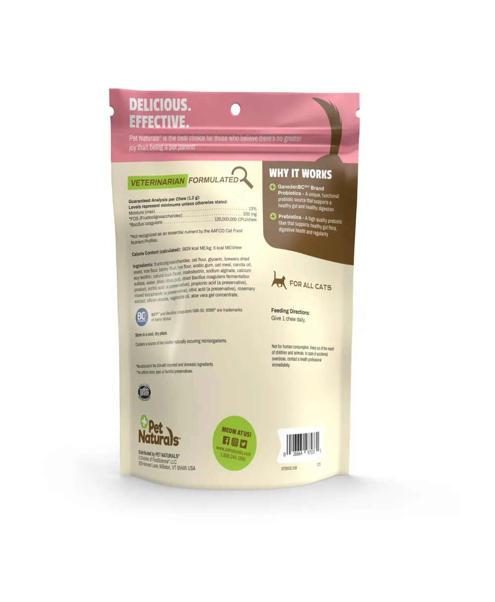 Pet Naturals Healthcare | Healthcare^Daily Probiotic Cat Chews, 1.27-oz, 30 count