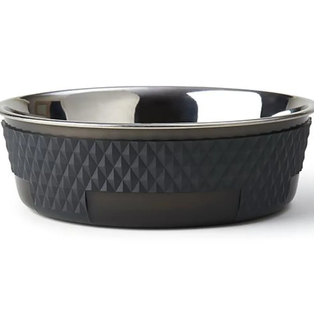 Petrageous Bowls & Feeders | Bowls & Feeders^Kona Pet Bowl, Charcoal, 8.5-in, 6.5-cup