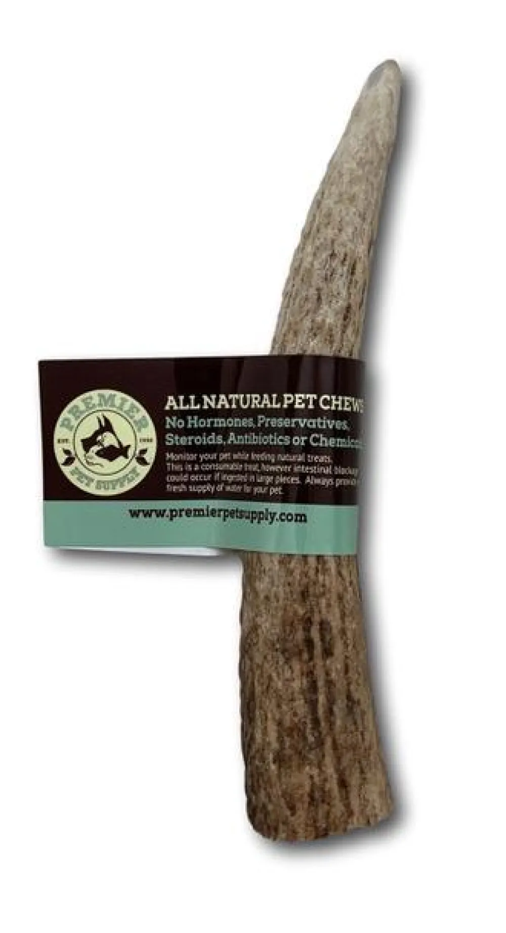 Premier Pet Supply Bully Sticks & Natural Chews^Elk Antler Dog Treats, Small