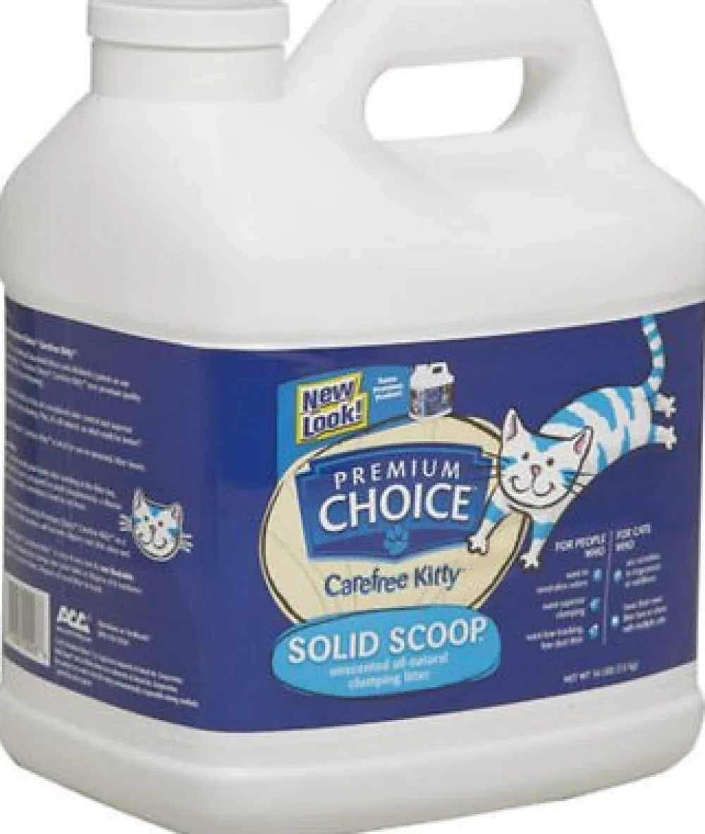 Premium Choice Litter & Accessories | Litter & Accessories^Carefree Kitty Unscented Solid Scoop Cat Litter, 16-lb