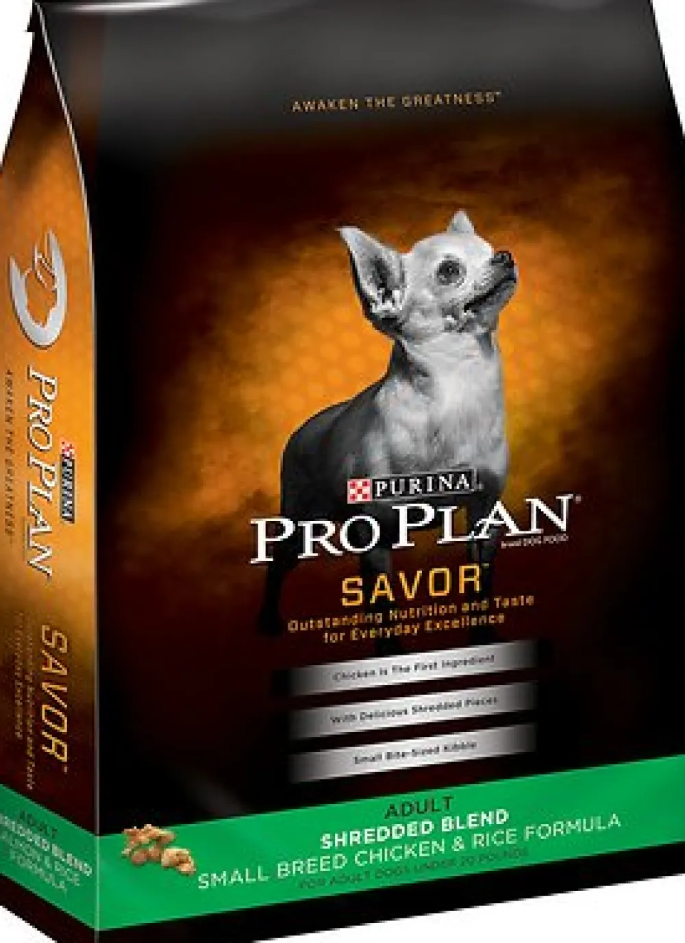 Purina Pro Plan Dry Food^Savor Adult Shredded Blend Small Breed Chicken & Rice Formula Dry Dog Food, 6-lb
