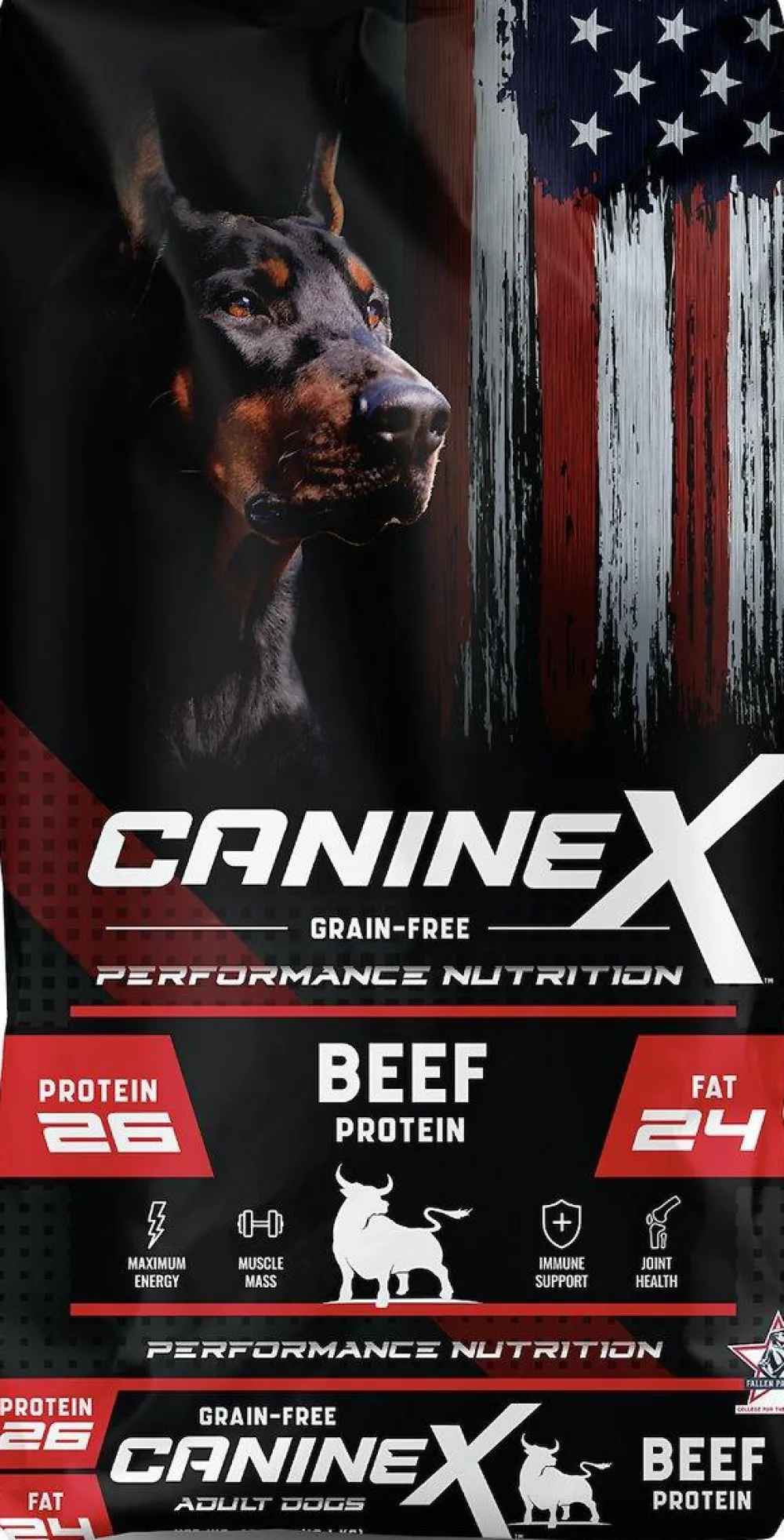 Sportmix Dry Food^CanineX Beef Protein Dry Dog Food, 40-lb