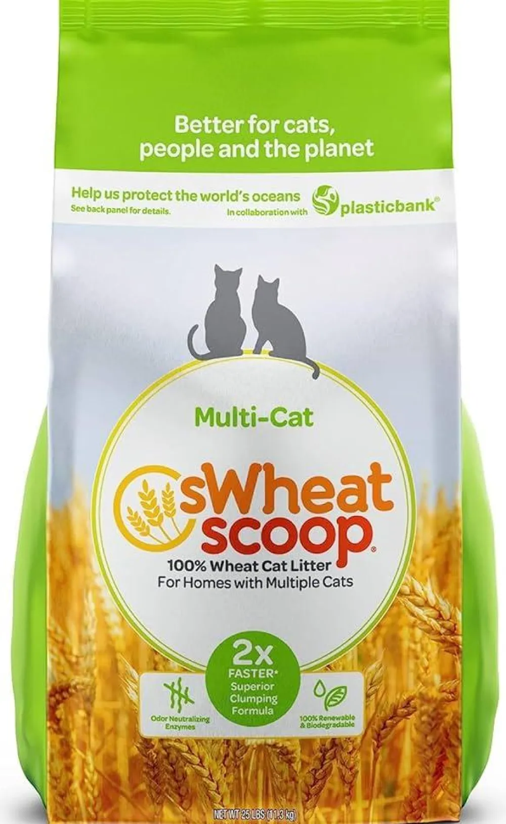 Swheat Scoop Litter & Accessories | Litter & Accessories^MultiCat Wheat Natural Fast-Clumping Cat Litter, 14-lb