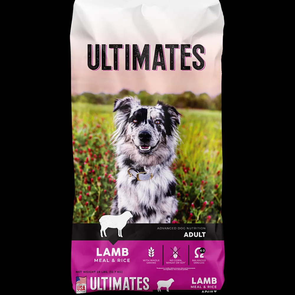 Ultimates Dry Food^Lamb & Rice Dry Dog Food, 5-lb