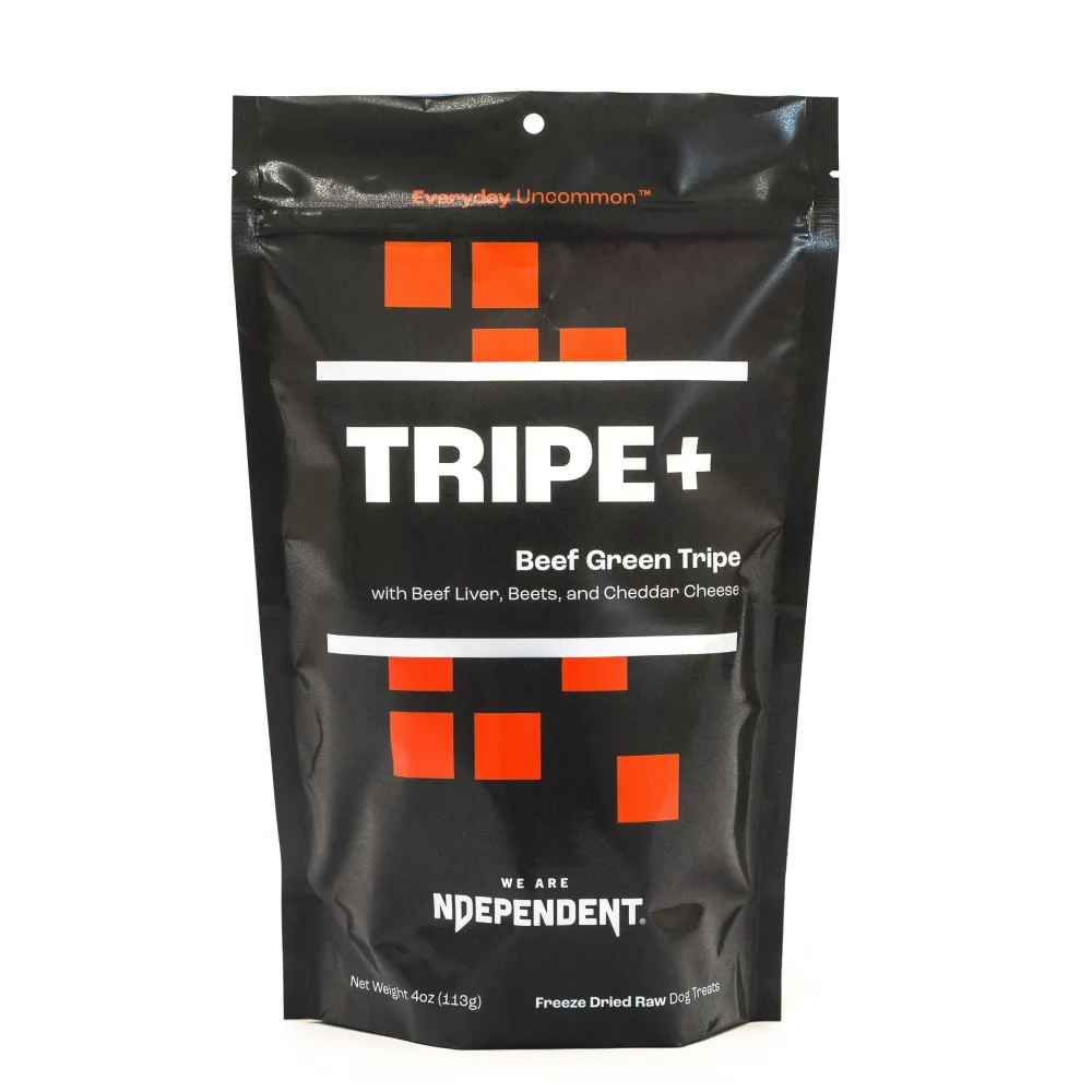 We Are Ndependent Freeze-Dried Treats^TRIPE+ Beef Green Tripe Freeze-Dried Dog Treats, 4-oz