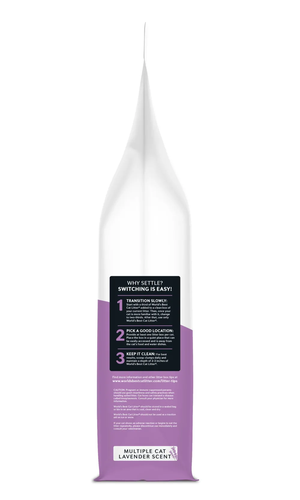 World's Best Litter & Accessories | Litter & Accessories^Multiple Cat Lavender Scented Clumping Cat Litter, 8-lb