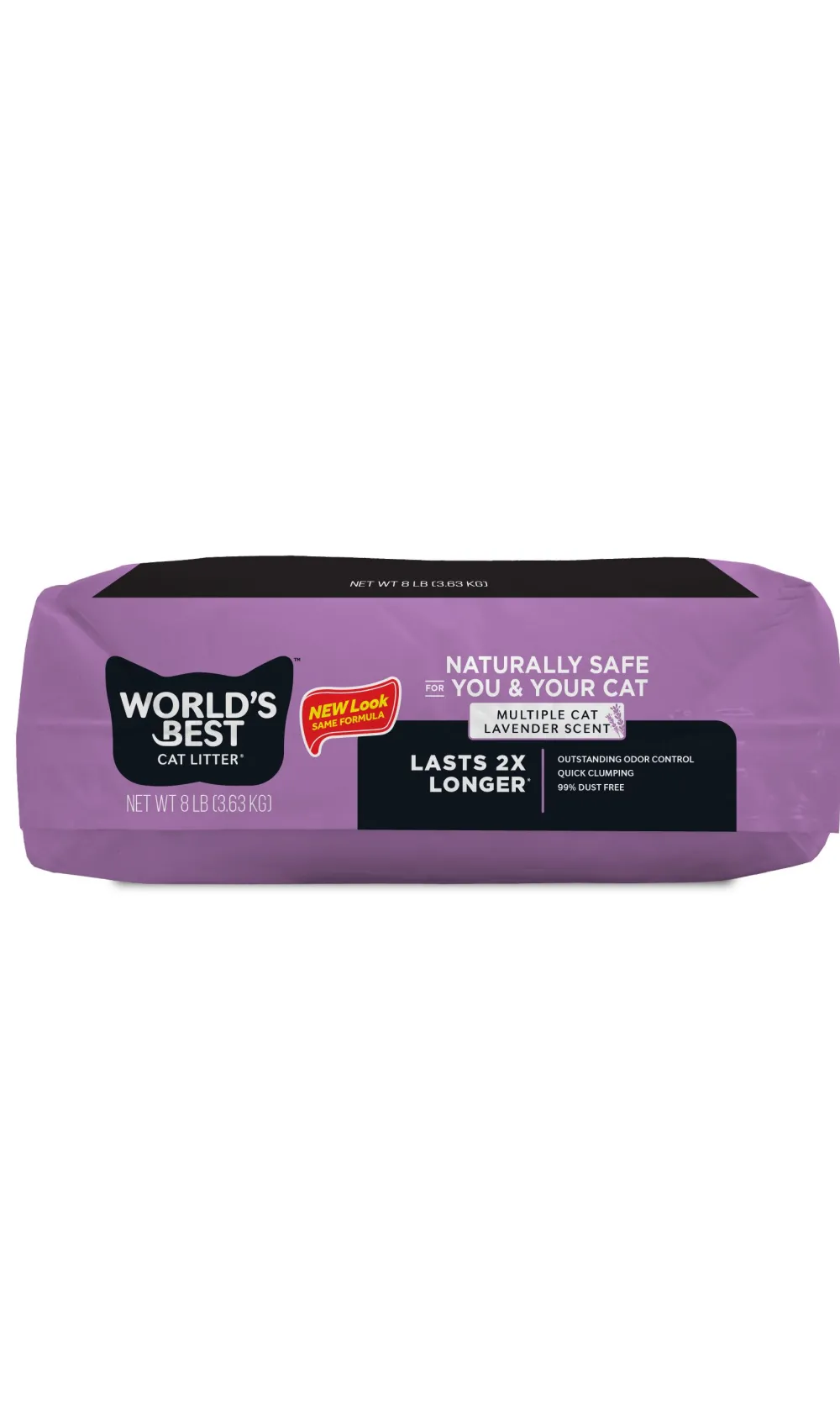 World's Best Litter & Accessories | Litter & Accessories^Multiple Cat Lavender Scented Clumping Cat Litter, 8-lb