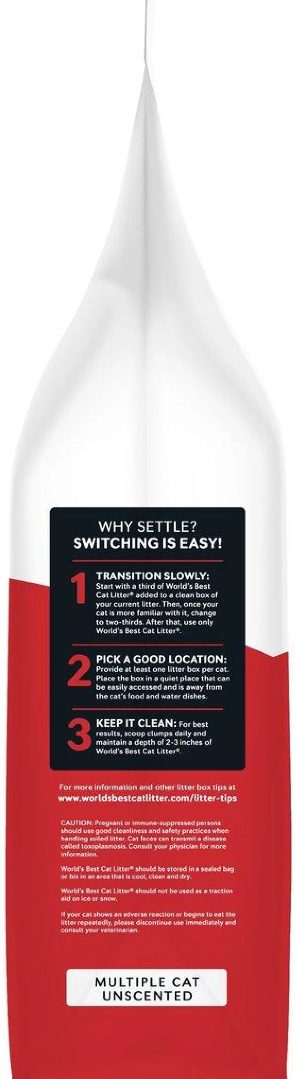 World's Best Litter & Accessories | Litter & Accessories^Multiple Cat Unscented Clumping Cat Litter, 15-lb