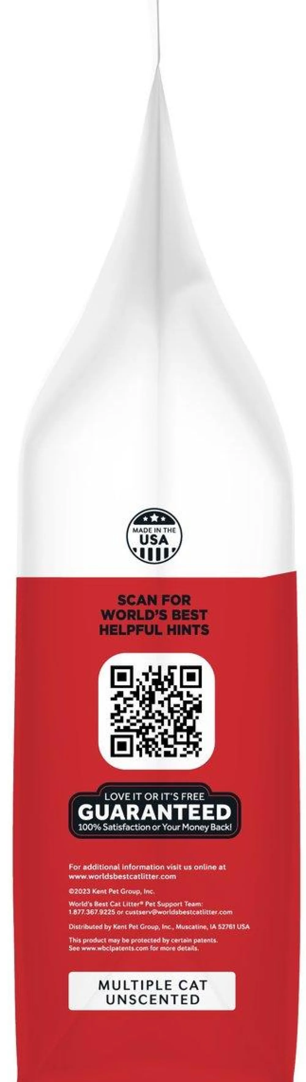 World's Best Litter & Accessories | Litter & Accessories^Multiple Cat Unscented Clumping Cat Litter, 15-lb