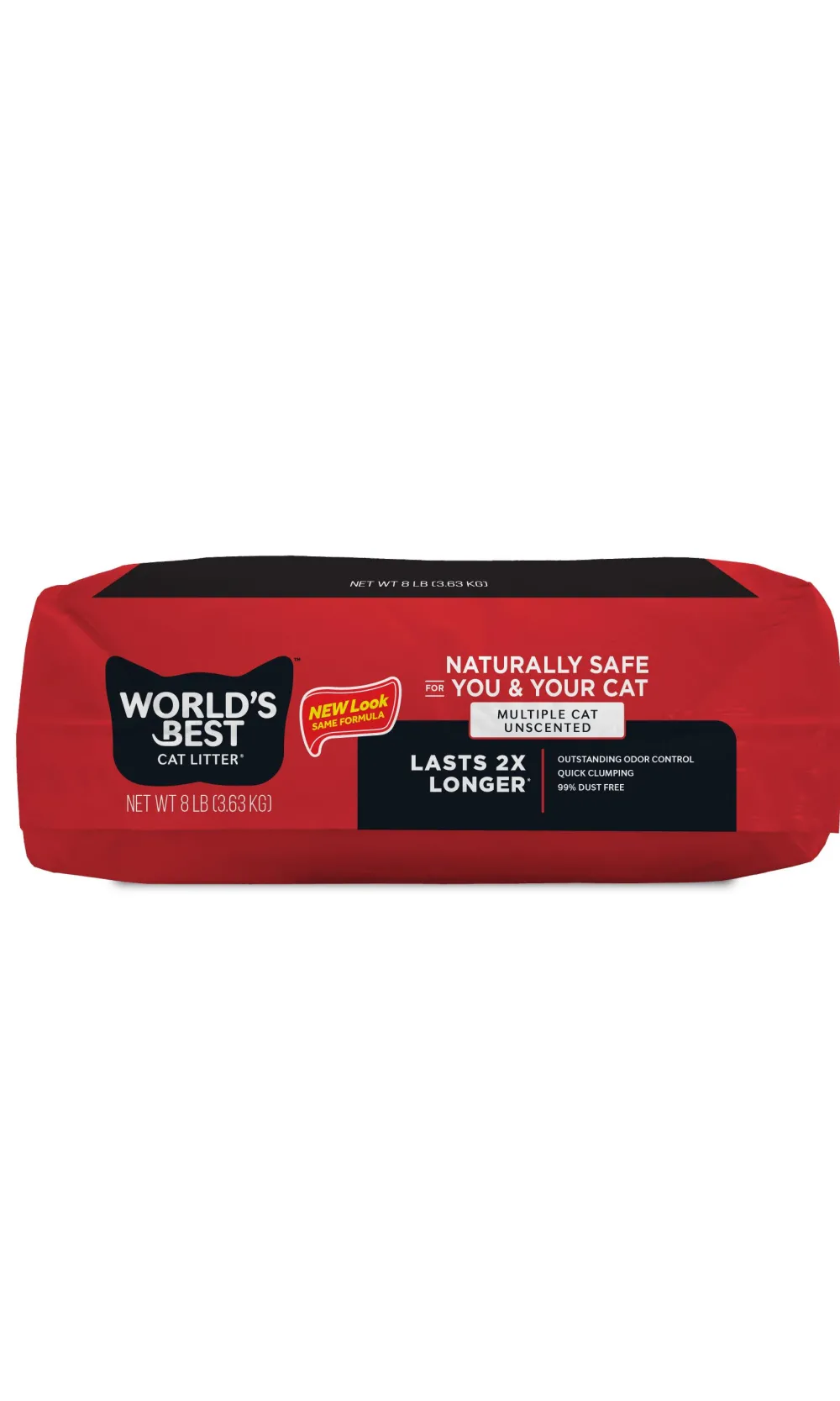 World's Best Litter & Accessories | Litter & Accessories^Multiple Cat Unscented Clumping Cat Litter, 8-lb